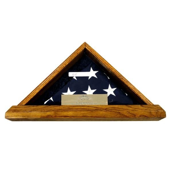 how to tri fold a flag