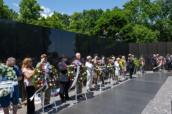 wreath-laying